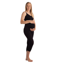 Load image into Gallery viewer, 3/4 MATERNITY SUPPORT LEGGINGS