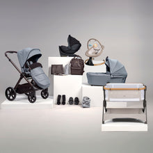 Load image into Gallery viewer, RAFFI MKII 16 PIECE BUNDLE INCLUDING HERA VERTO SPIN CAR SEAT AND BASE