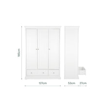 Load image into Gallery viewer, BEAUMONT 3PC SET GRANDE COT BED