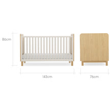 Load image into Gallery viewer, REMI 2PC SET DRESSER CHANGER AND COT BED