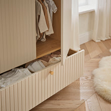 Load image into Gallery viewer, REMI 3PC SET DRESSER CHANGER, COT BED AND WARDROBE