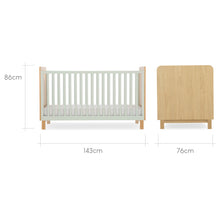 Load image into Gallery viewer, REMI 2PC SET DRESSER CHANGER AND COT BED