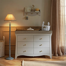 Load image into Gallery viewer, CLARA WIDE 6 DWR DRESSER CHANGER