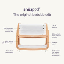 Load image into Gallery viewer, SNUZPOD5 BEDSIDE CRIB