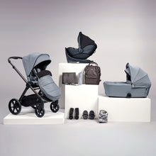 Load image into Gallery viewer, RAFFI MKII 12 PIECE BUNDLE INCLUDING HERA VERTO SPIN CAR SEAT AND BASE
