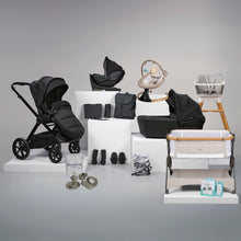 Load image into Gallery viewer, RAFFI MKII 18 PIECE BUNDLE INCLUDING HERA VERTO SPIN CAR SEAT AND BASE
