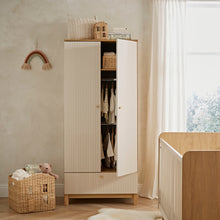 Load image into Gallery viewer, REMI 3PC SET DRESSER CHANGER, COT BED AND WARDROBE
