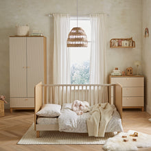 Load image into Gallery viewer, REMI 3PC SET DRESSER CHANGER, COT BED AND WARDROBE
