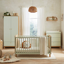 Load image into Gallery viewer, REMI 3PC SET DRESSER CHANGER, COT BED AND WARDROBE
