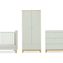 Load image into Gallery viewer, REMI 3PC SET DRESSER CHANGER, COT BED AND WARDROBE
