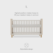 Load and play video in Gallery viewer, REMI 2PC SET DRESSER CHANGER AND COT BED
