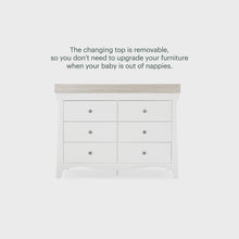 Load and play video in Gallery viewer, CLARA WIDE 6 DWR DRESSER CHANGER
