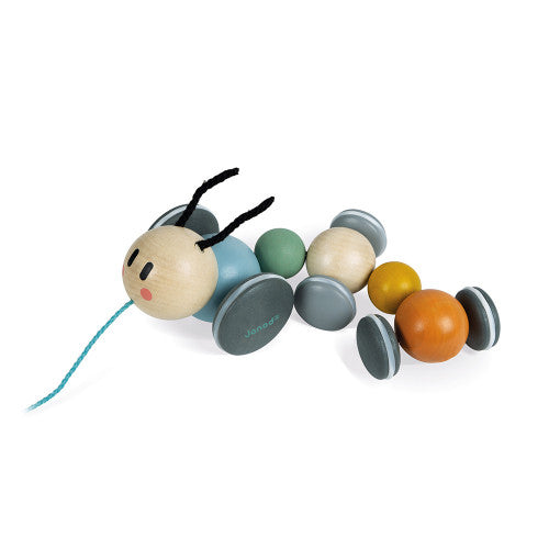 SWEET COCOON PULL-ALONG CATERPILLAR