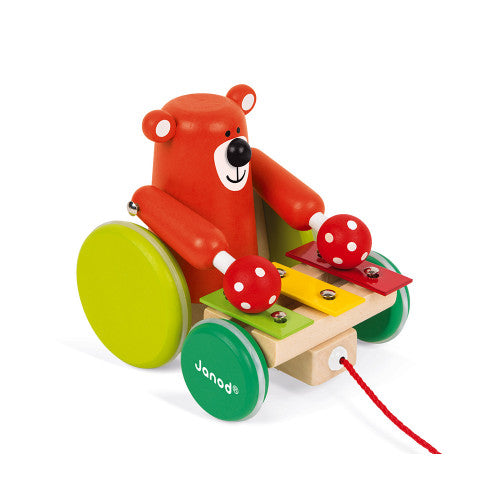 ZIGOLOS PULL ALONG XYLO BEAR